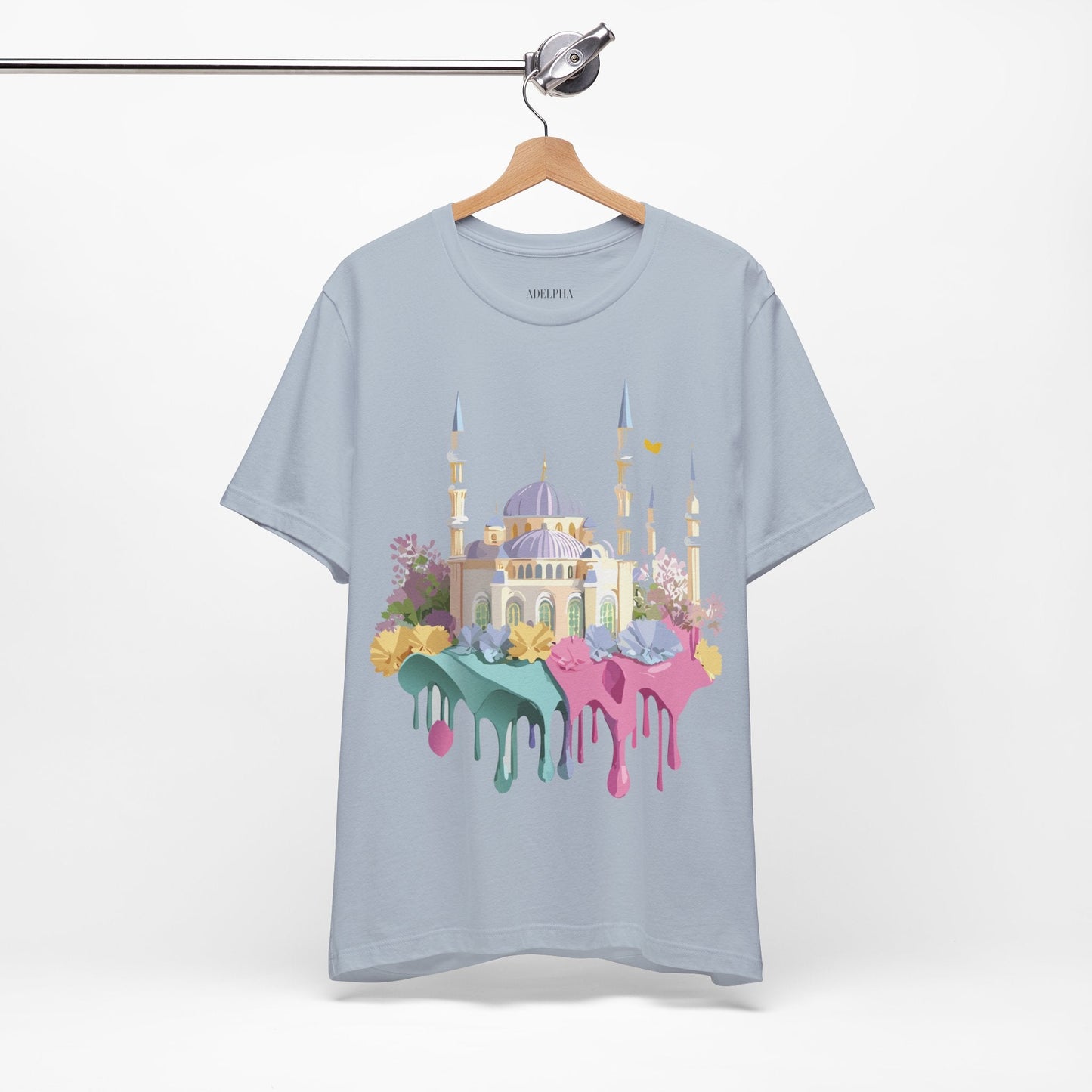 Adelpha Istanbul Graphic T Shirt Unisex Short Sleeve Art Design Tee For Everyday Wear
