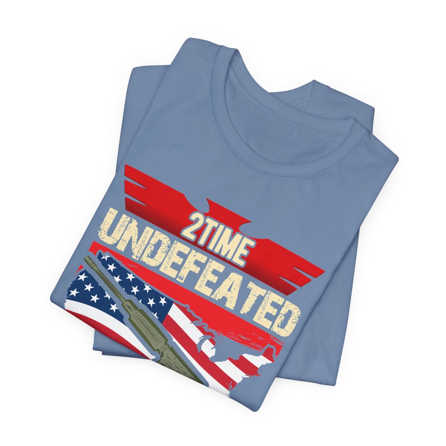 Army Veteran Patriotic Graphic Design Unisex Cotton T-Shirt v15