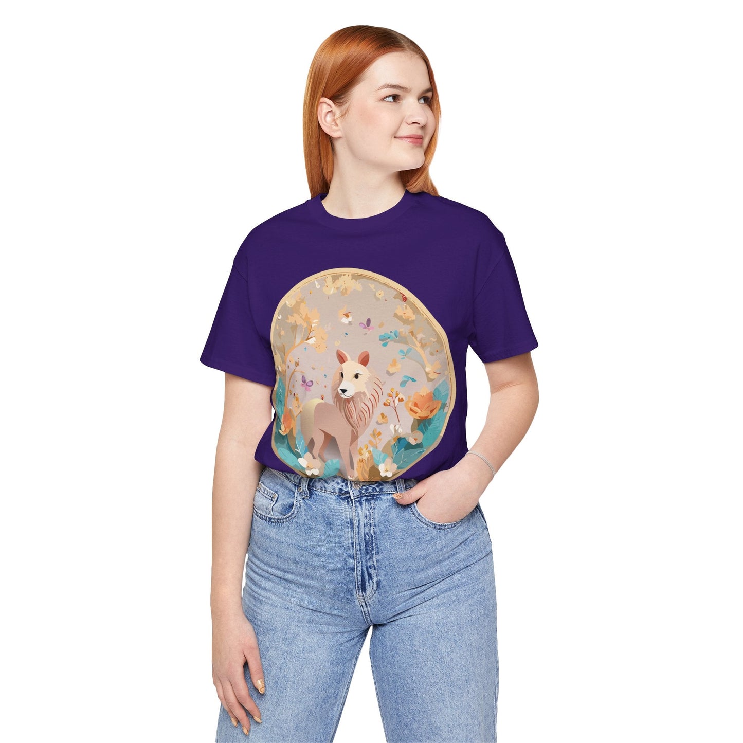 Unisex Graphic Tee With Original Vintage Inspired Art By Adelpha Premium Short Sleeve Casual Shirt