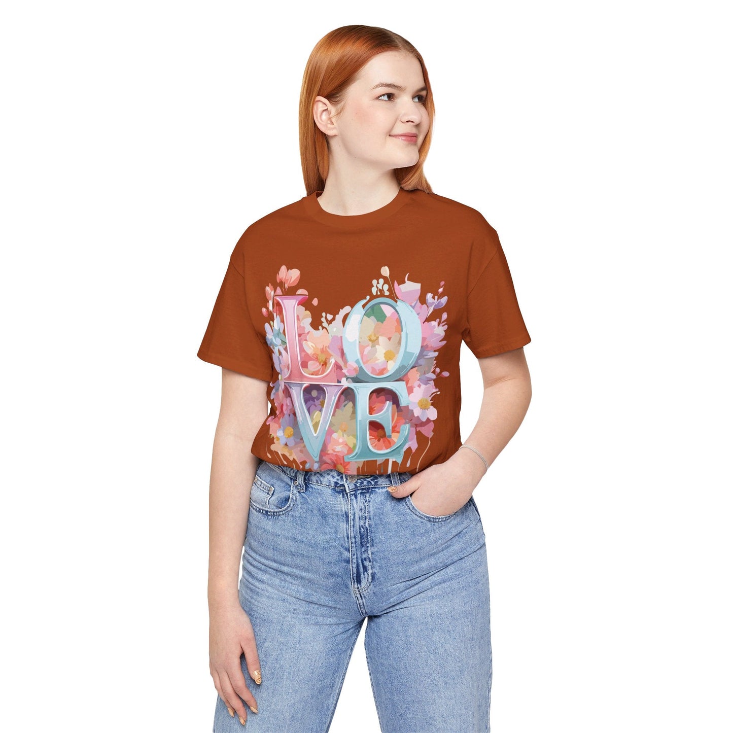 Valentine Graphic Tee Unisex Jersey Short Sleeve With Vintage Artwork By Adelpha