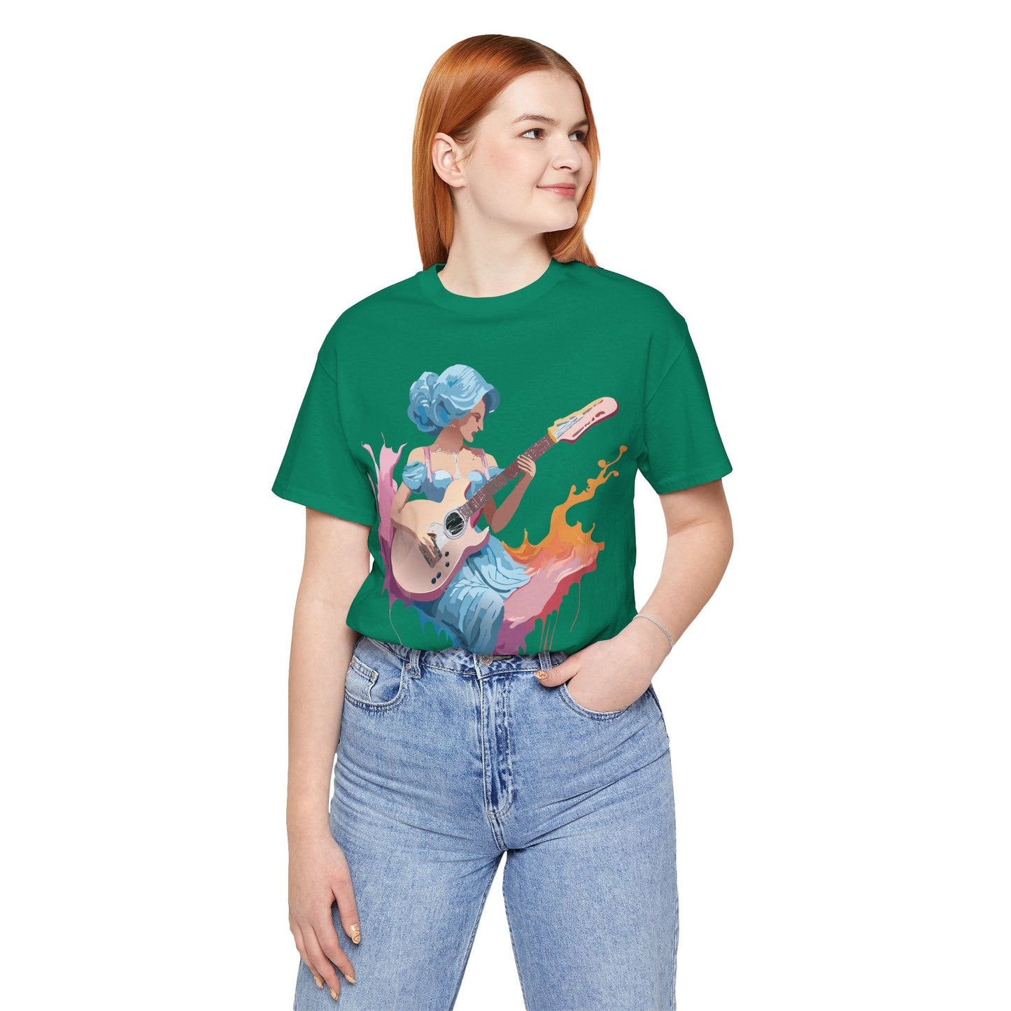 Adelpha Unisex Graphic Tee With Vintage Inspired Art Design Short Sleeve Premium Everyday Wear