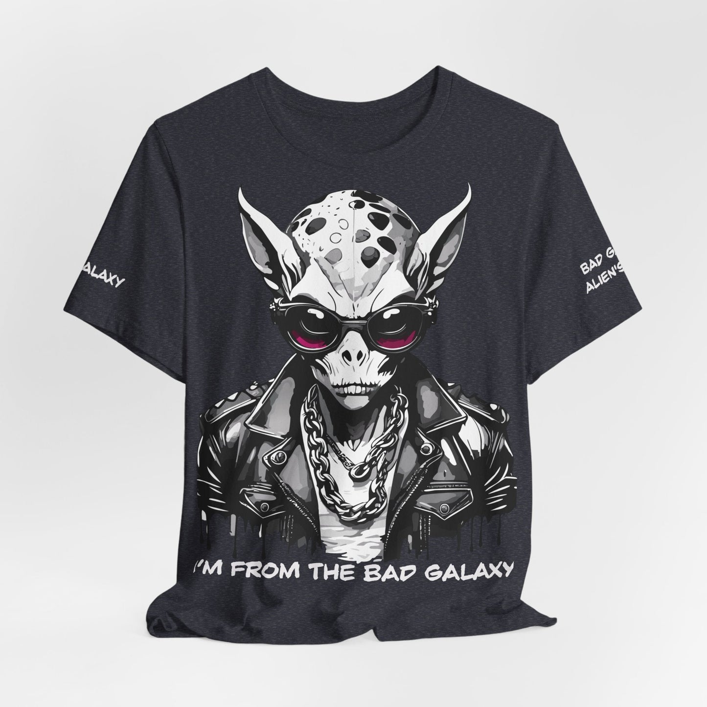 Alien Tee Shirt From Bad Galaxy Made To Order 100 Percent Cotton With Eco Friendly Inks