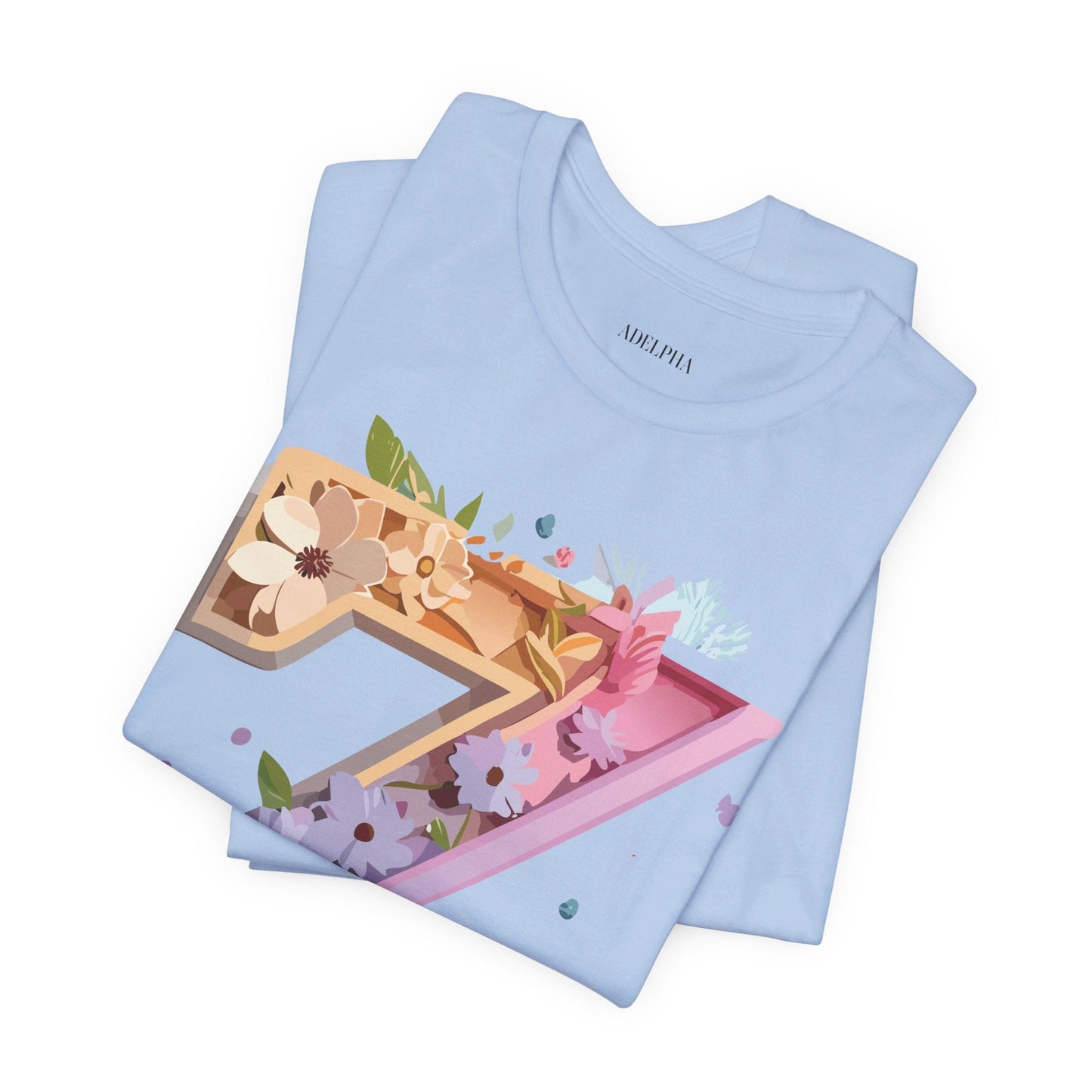 Letter Z Shirt Unisex Graphic Tee By Adelpha Vintage Inspired Jersey Short Sleeve