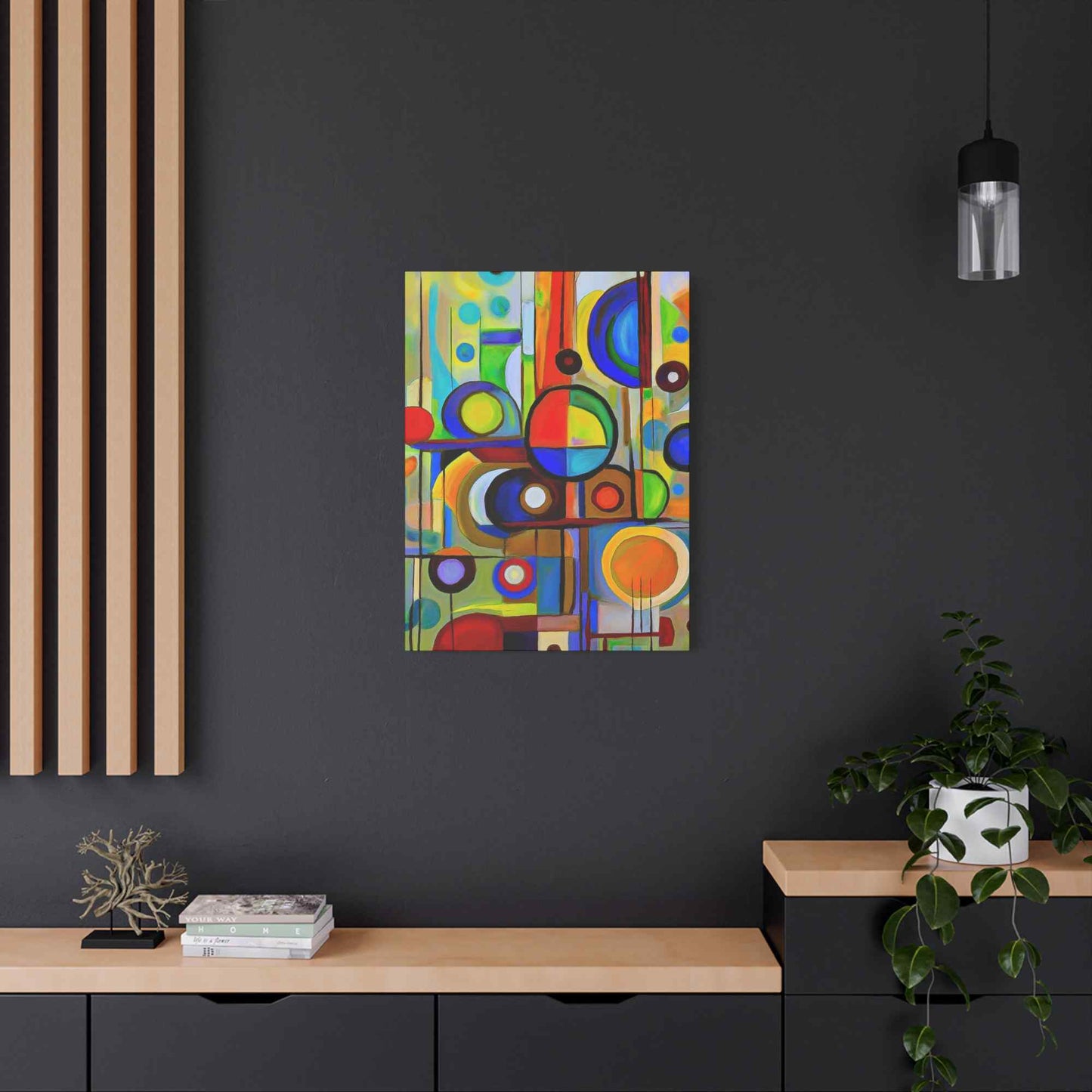 Abstract Painting Print Canvas 20x24,20x30,24x30, 24x32,24x36,30x40, 32x48,36x48,40x60 Pine-Wood Inner Frame ABS-14