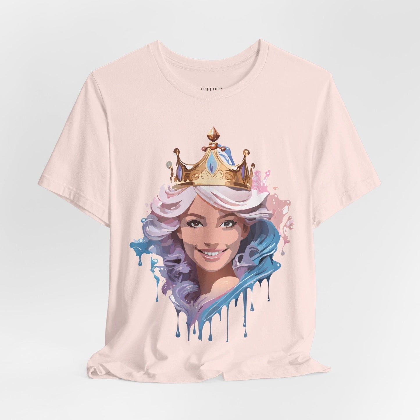 Queen Graphic Tee From Adelpha Vintage Inspired Art Design Unisex Jersey Short Sleeve