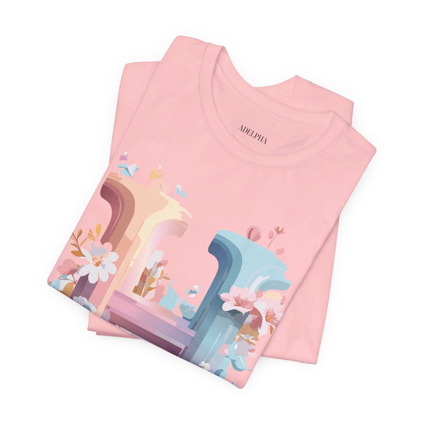 Letter H Graphic T Shirt Unisex Jersey Short Sleeve Tee By Adelpha Vintage Artwork