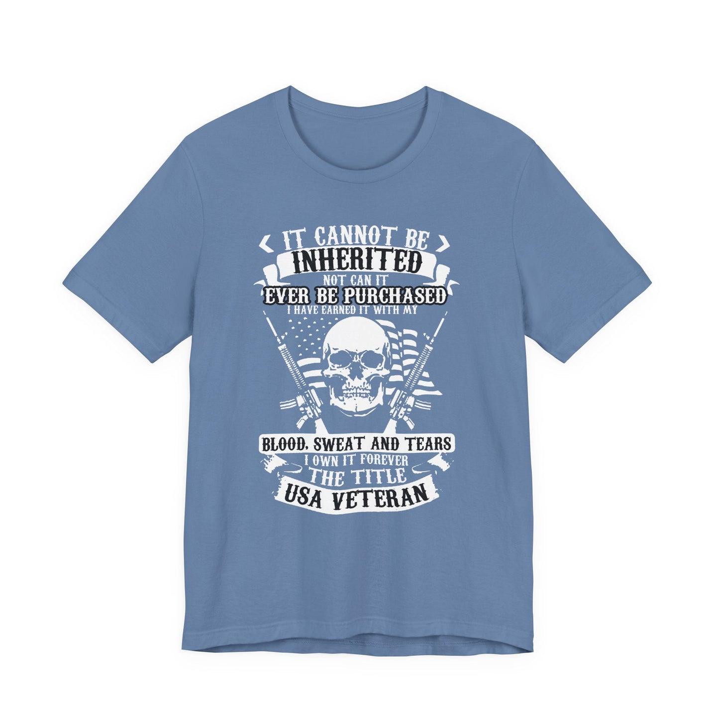 Army Veteran Patriotic Graphic Design Unisex Cotton T-Shirt v54