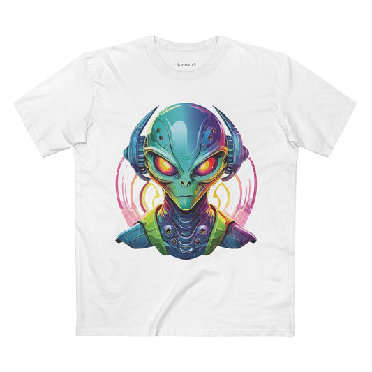 Aliens Graphic Unisex 100 Cotton Staple Tee 16