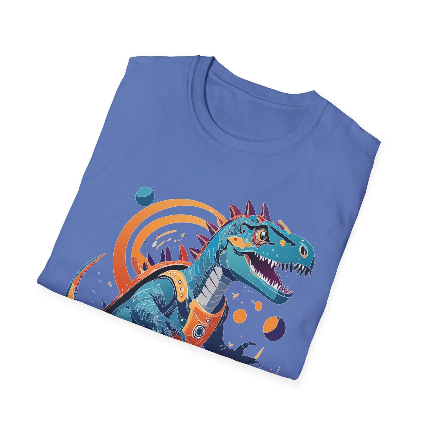 Alien Graphic Unisex Cotton Softstyle UFO Artwork Tee 12