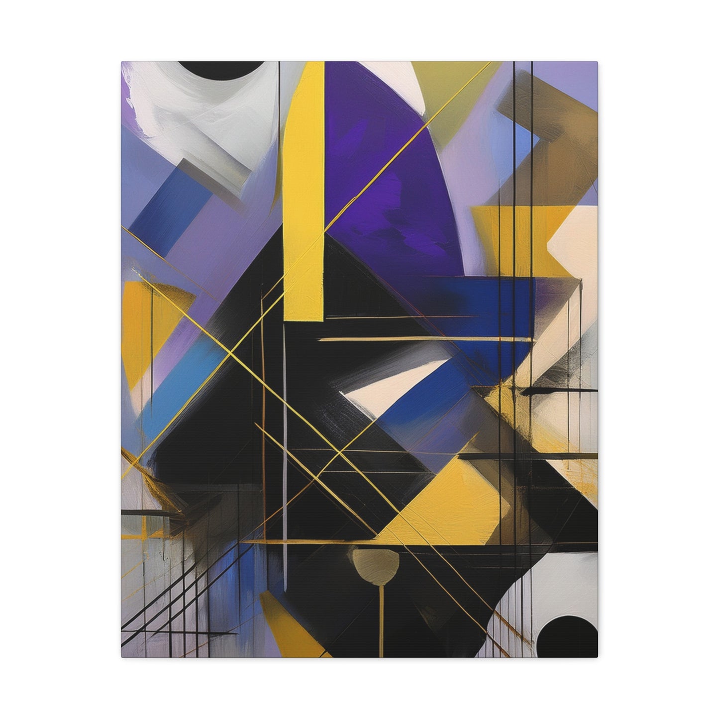 Purple Abstract Painting Print Canvas 20x24,20x30,24x30, 24x32,24x36,30x40, 32x48,36x48,40x60 Pine-Wood Inner Frame ABS-33