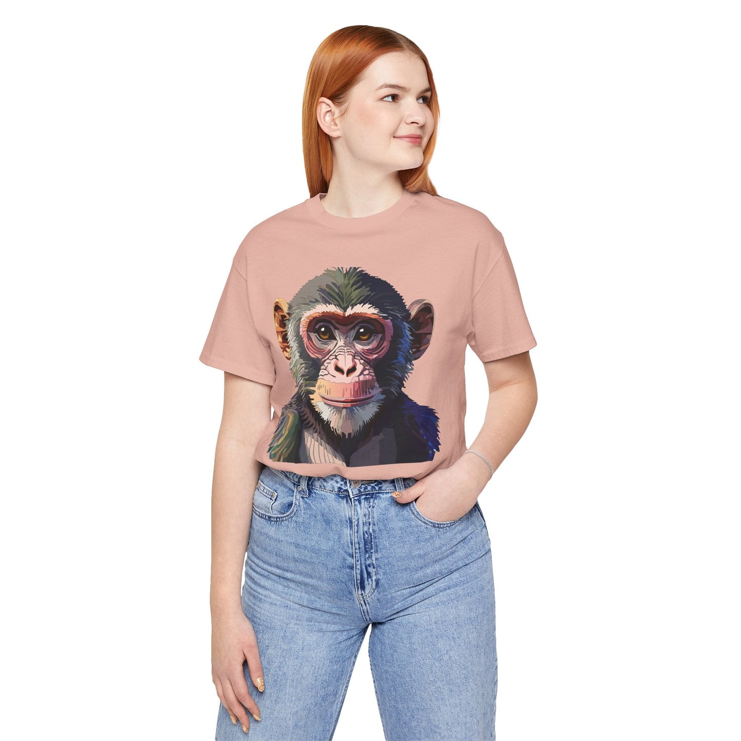 Unisex Animal Shirt Gildan Softstyle Tee With Wild Animals Art Design Premium Comfort