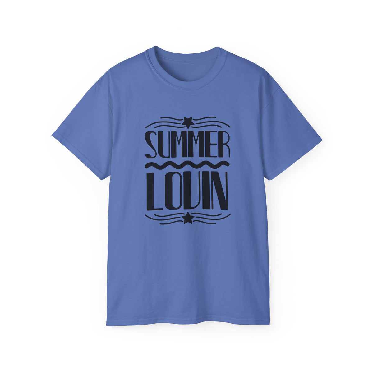 Summer Lovin Tee | Retro Wave Typography, Beach Vibes