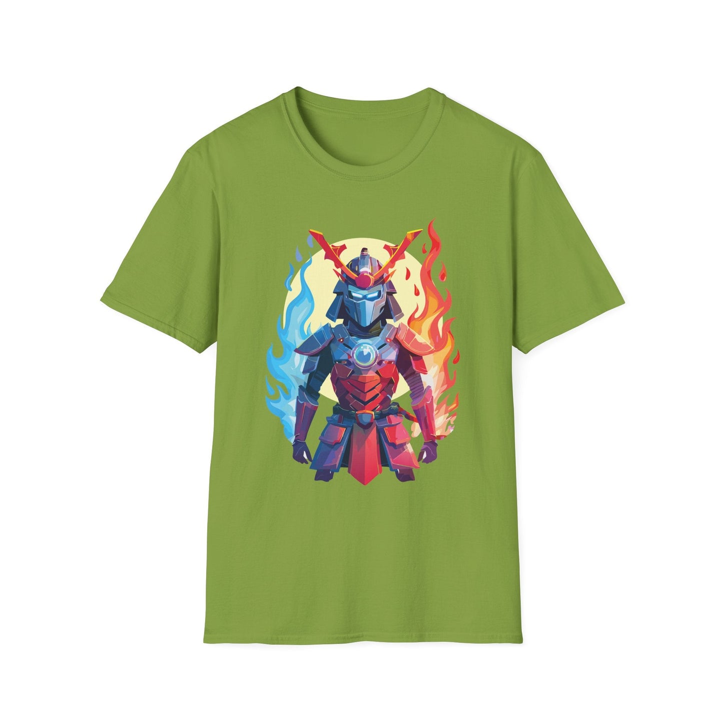 Samurai Shirt Unisex T Shirt Softstyle Ring Spun Cotton Gildan 64000 100 Percent Cotton Tee