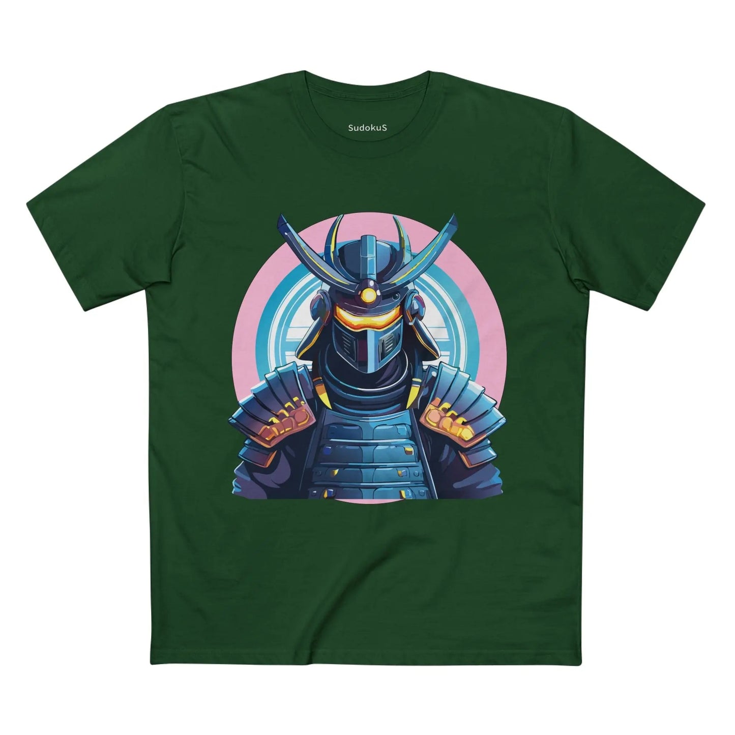 Samurai Graphic Unisex 100 Cotton Staple Tee 18