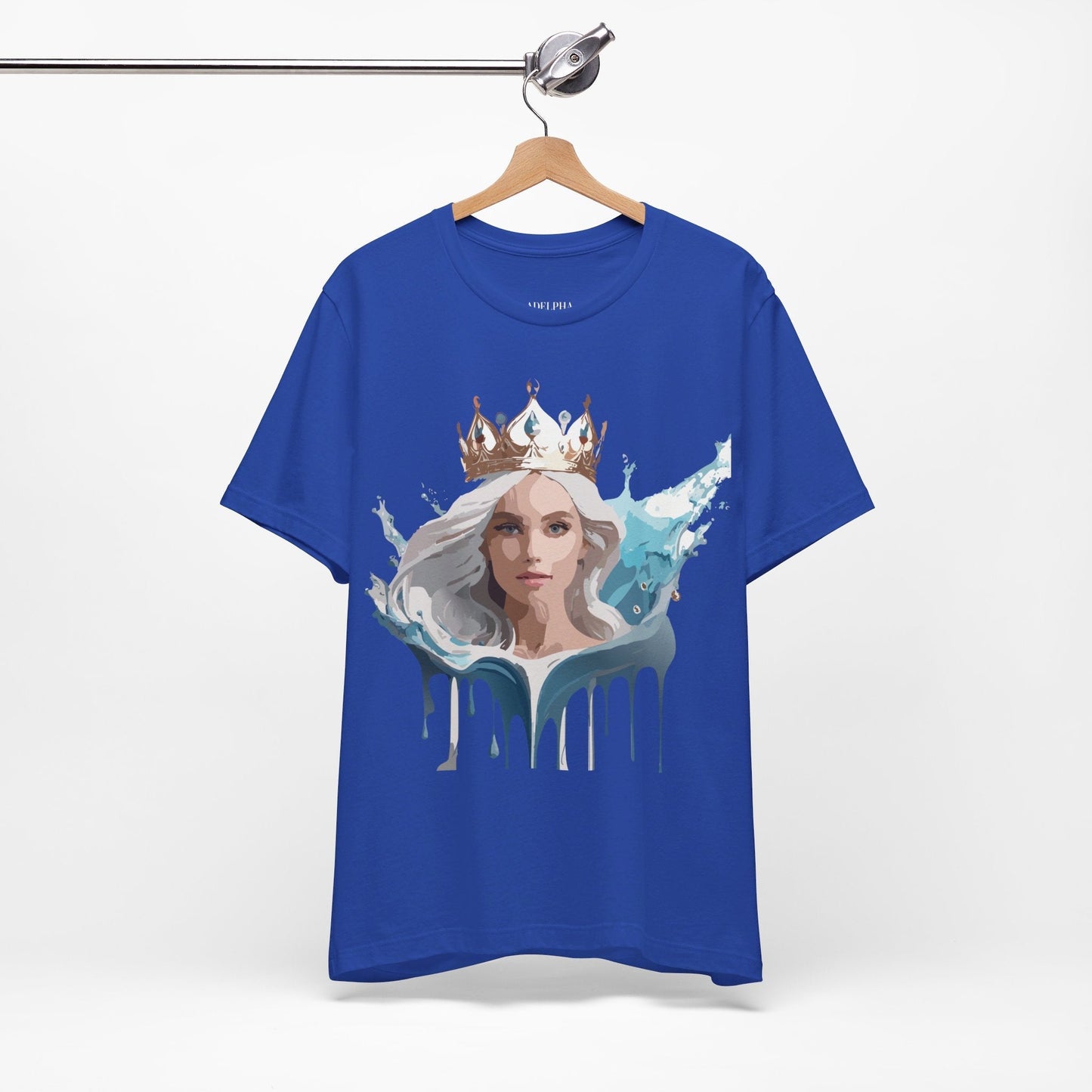 Queen Graphic T Shirt Unisex Jersey Short Sleeve Tee With Vintage Inspired Artwork Adelpha