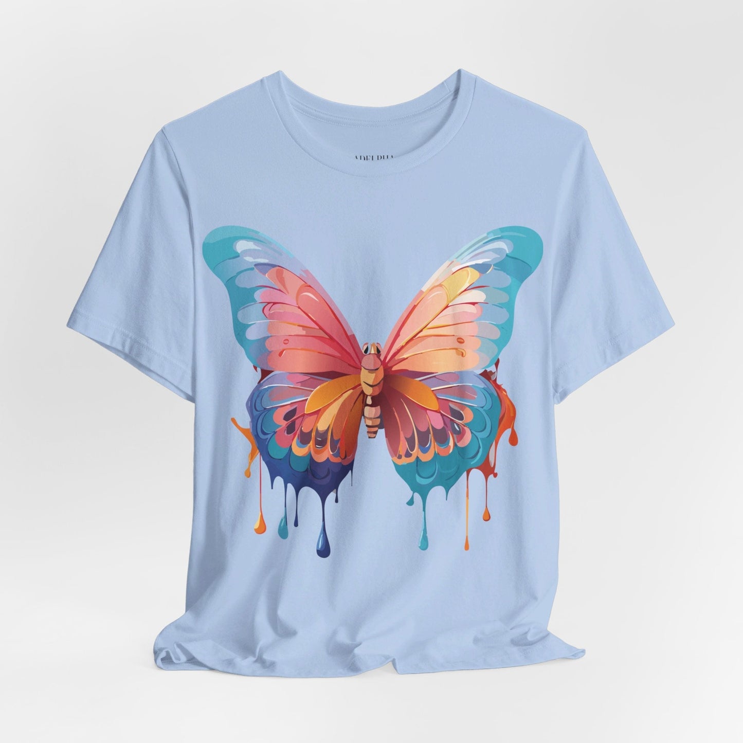 Butterfly Graphic Tee By Adelpha Unisex Short Sleeve Jersey Shirt