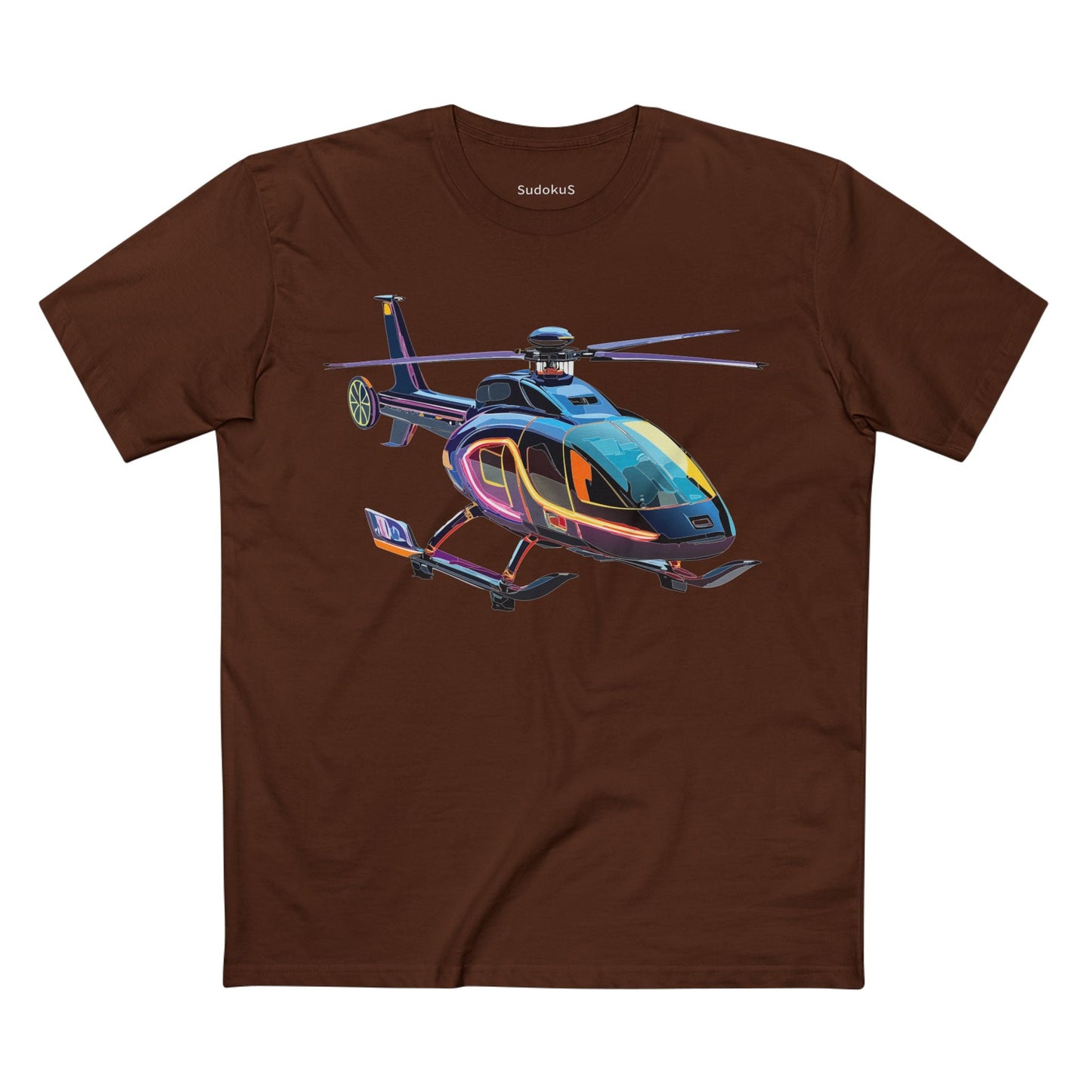Chopper Graphic Unisex 100 Cotton Staple Tee 16