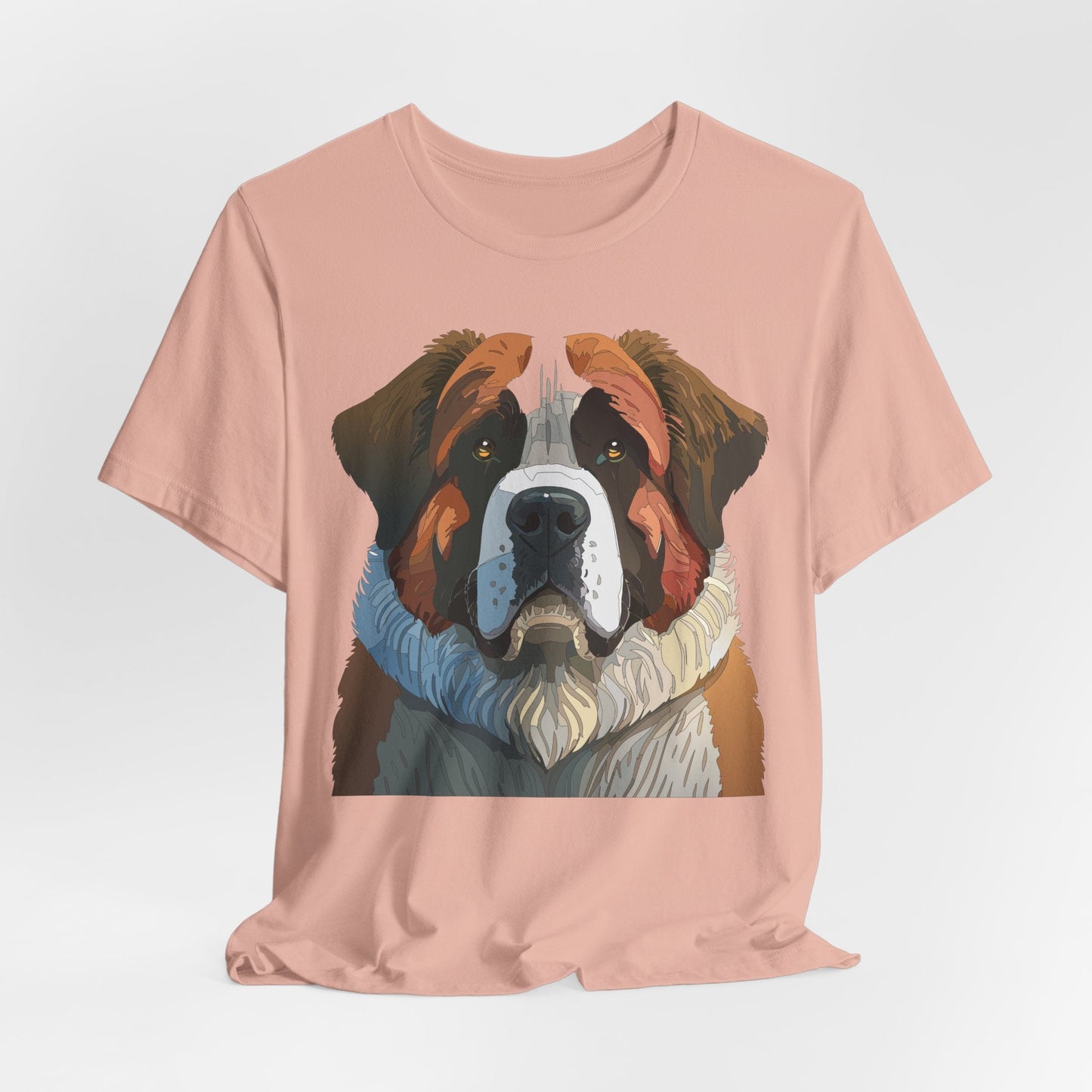 Unisex Animal Shirt Art Design Tee With Wild Animals Print Casual Comfort Wear Everyday Style
