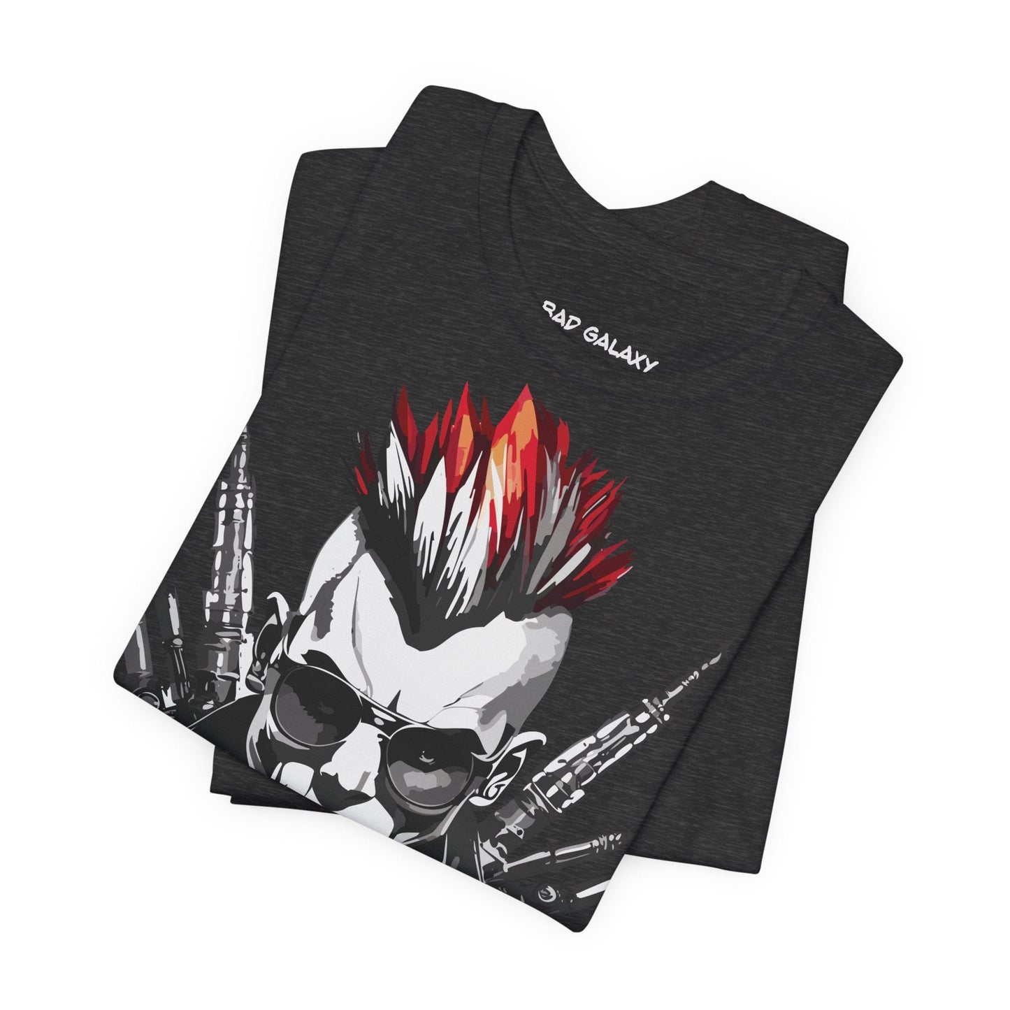 Punk Rock Tee Shirt Made In USA 100 Cotton Eco Friendly Inks Durable Stitching Quality