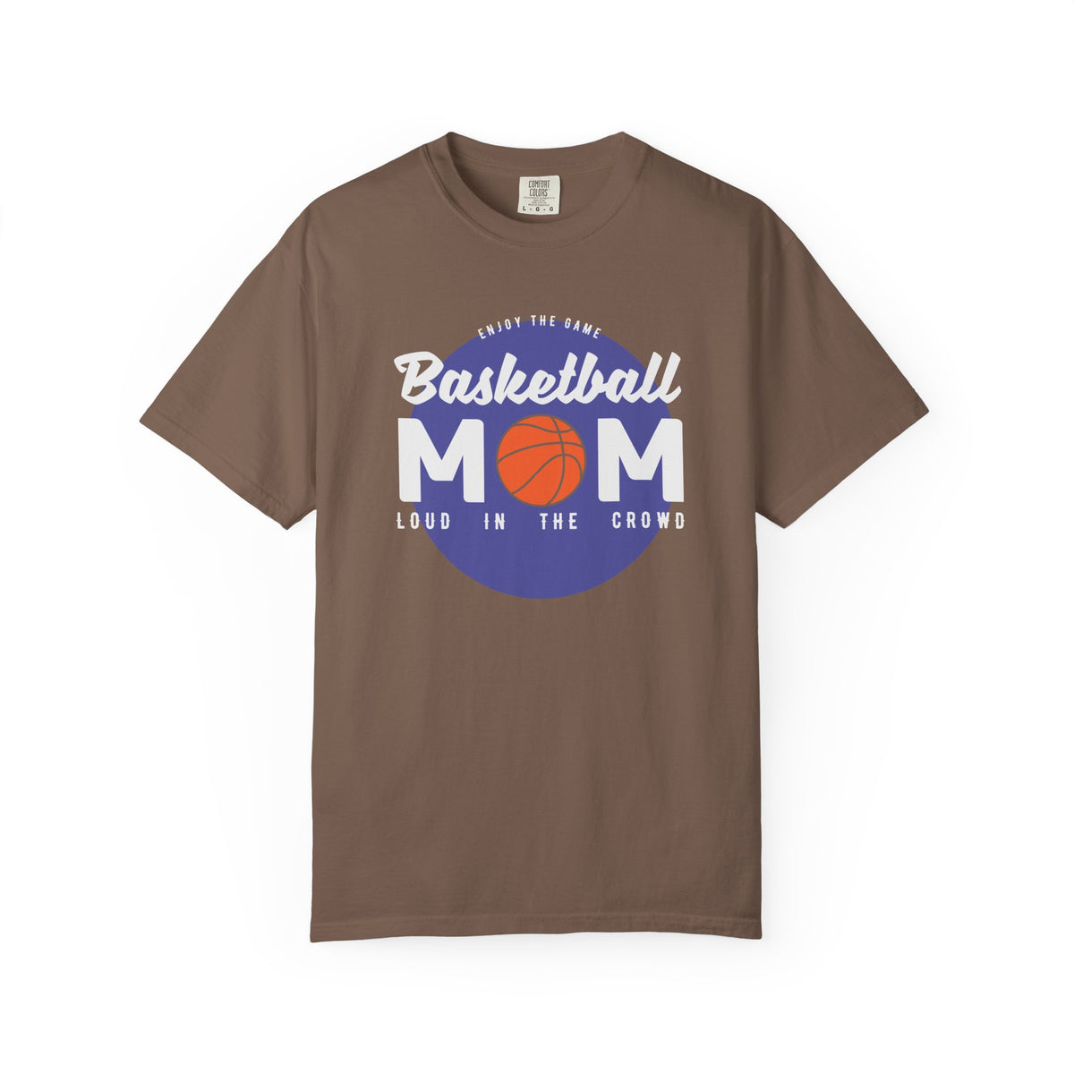 Basketball Mom T-shirt Mother's Day Mama Tee Unisex Comfort Colors Garment-Dyed Cotton h31
