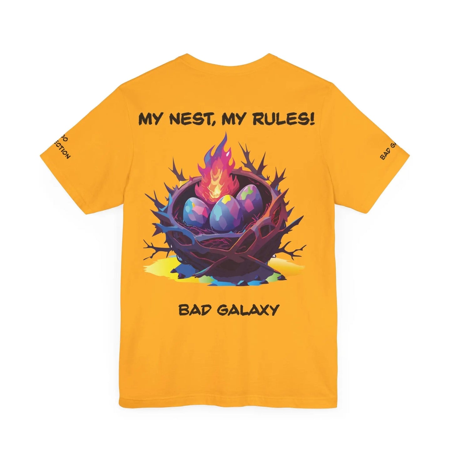 Animal T Shirt Bad Galaxy Made To Order 100 Percent Cotton Eco Friendly Non Toxic Inks USA