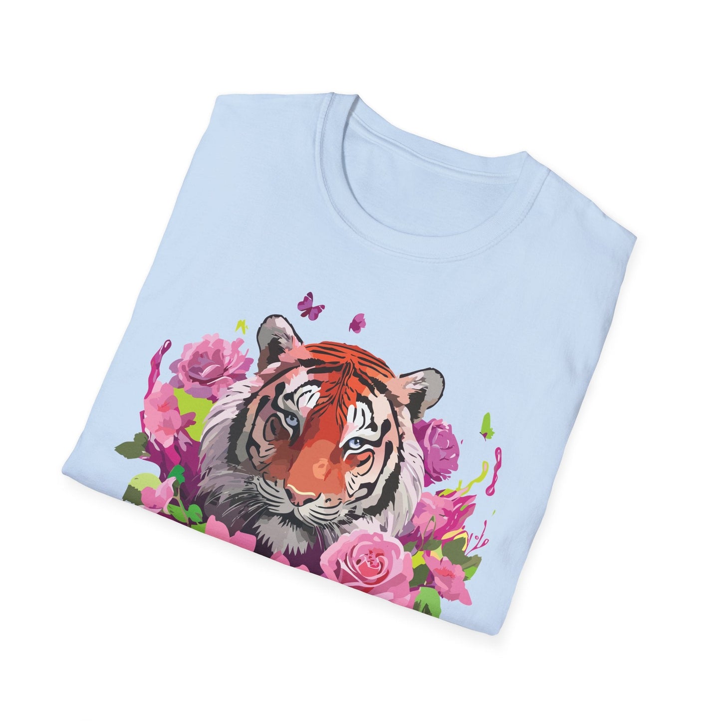 Tiger Shirt Unisex Tee Gildan Softstyle 64000 Ring Spun Cotton
