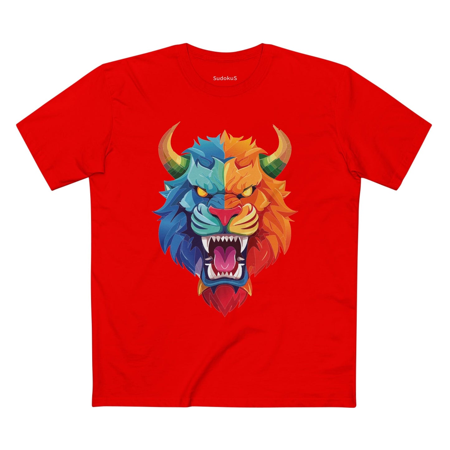 Cartoon Monsters Graphic Unisex 100 Cotton Staple Tee 17