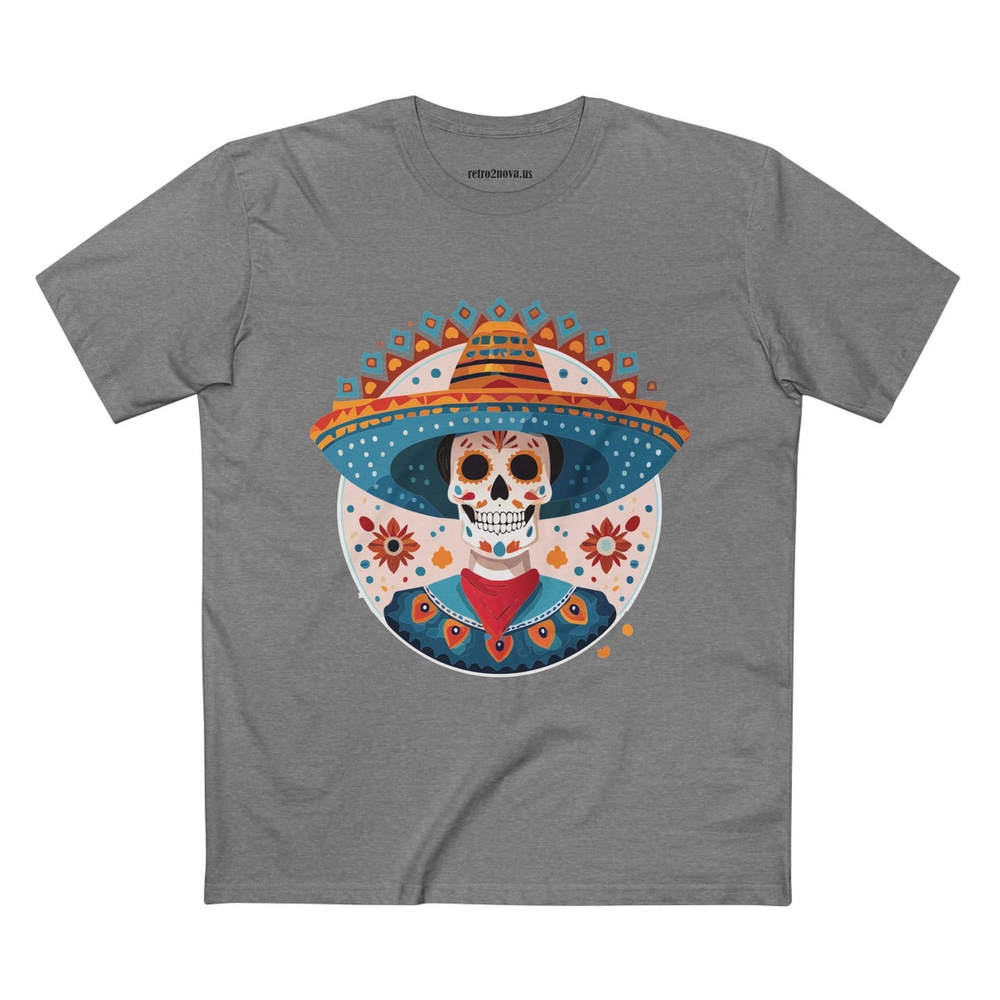 Skull Graphic Tee Unisex Premium Cotton Staple Tee With Original Art Design By Retro2Nova