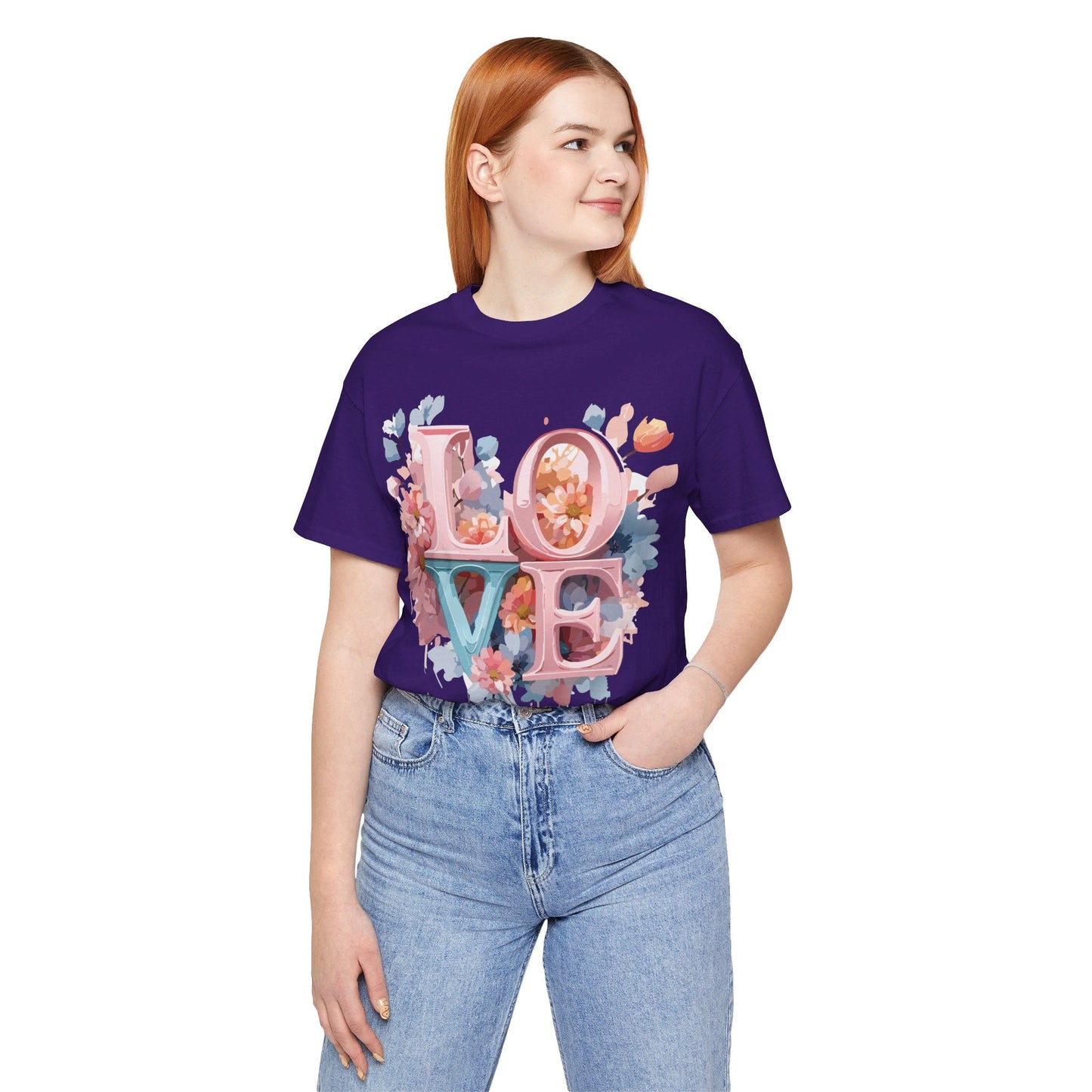 Valentine Graphic Tee Unisex Vintage Inspired Art Design Shirt Adelpha Premium Jersey Short Sleeve