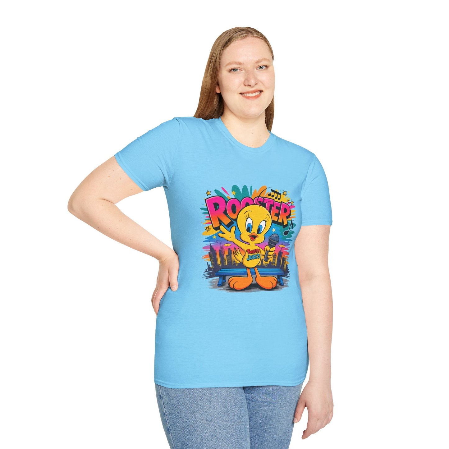 Cartoon T Shirt With Animation And Funny Animals Tee Shirt For Unisex Wear Comfortable