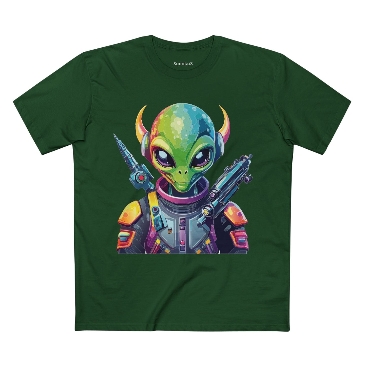 Aliens Graphic Unisex 100 Cotton Staple Tee 61