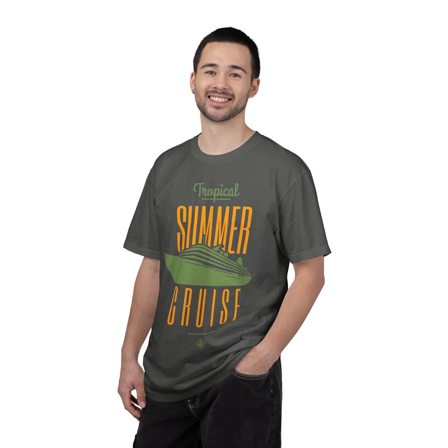 Unisex Garment-Dyed T Shirt Relaxed Fit Comfort Colors 1717 100 Percent Ring-Spun US Cotton