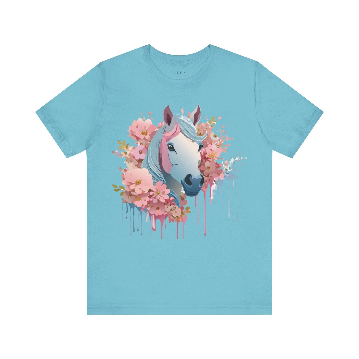 Horse Graphic Unisex 100 Cotton Vintage Animal Art T-Shirt 15