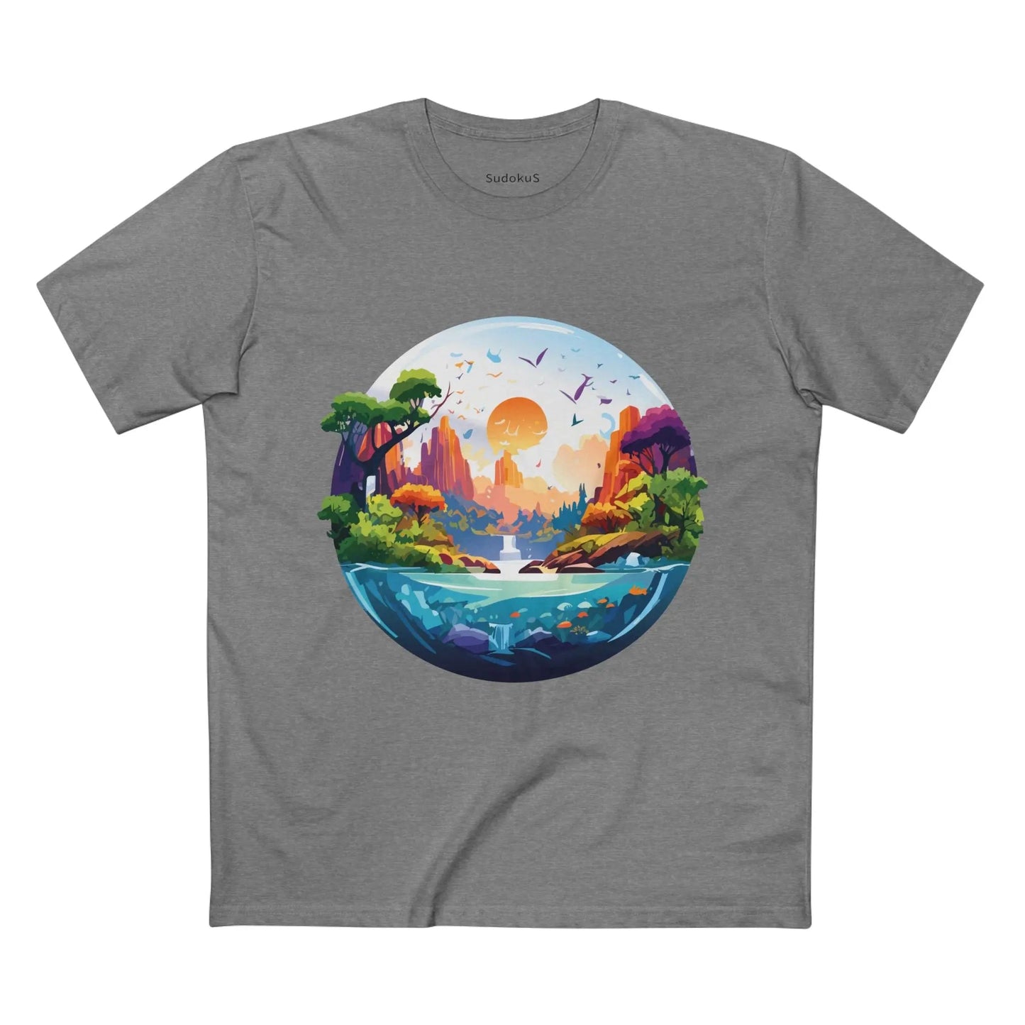 Fantasy Graphic Unisex 100 Cotton Staple Tee 9