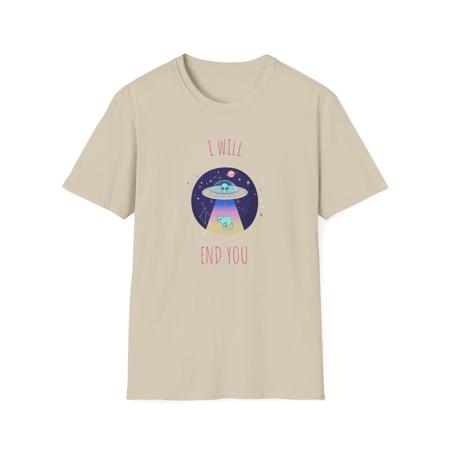 Funny T Shirts UFO Tees Funny Aliens Shirt