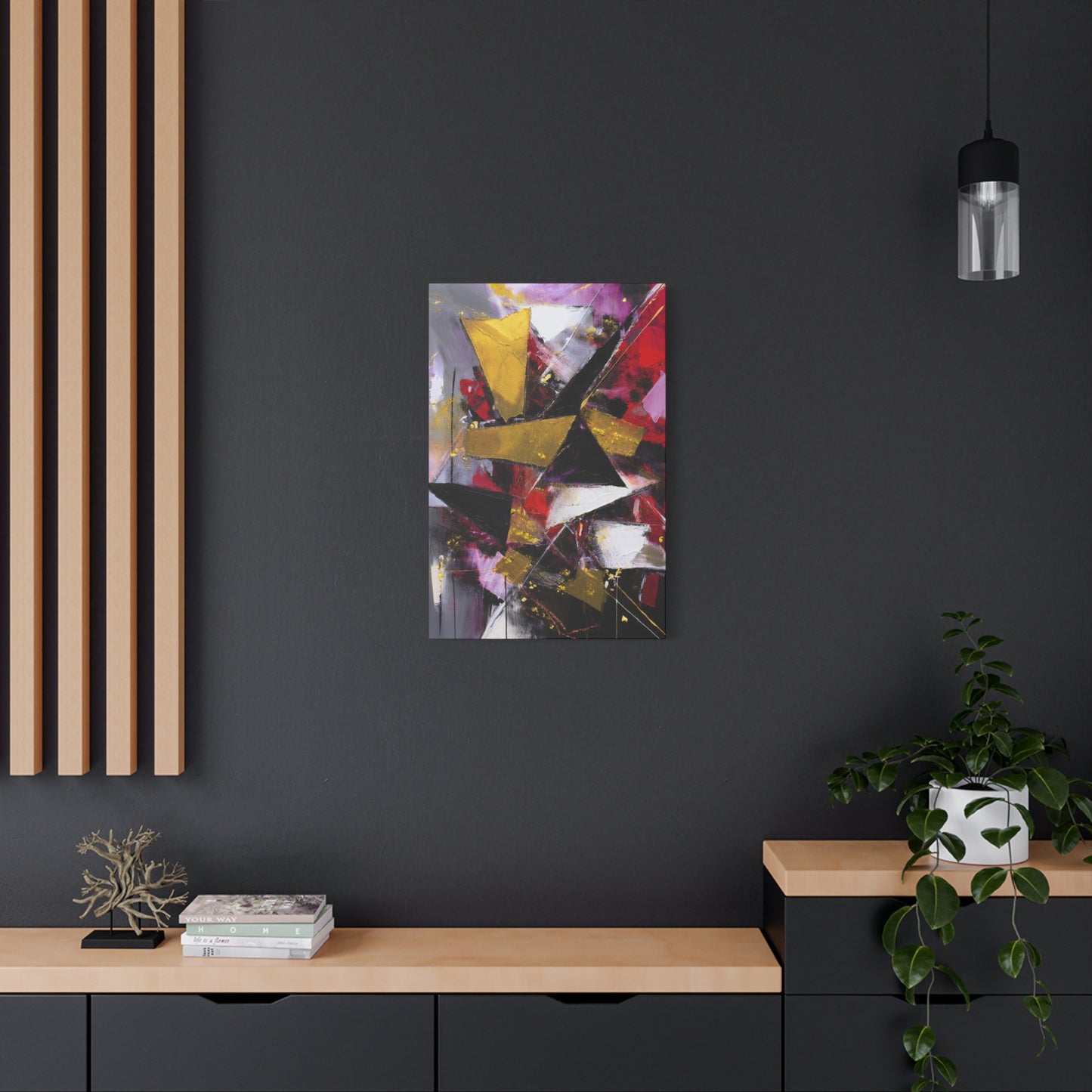 Abstract Oil Painting Print Canvas 20x24,20x30,24x30 24x32,24x36,30x40 32x48,36x48,40x60 Pine-Wood Inner Frame ABS-192