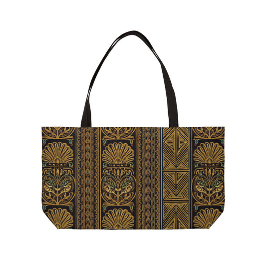 Ornament Print Big Bag Unisex Spun Poly 24x13 Canvas Art Bag OR-26