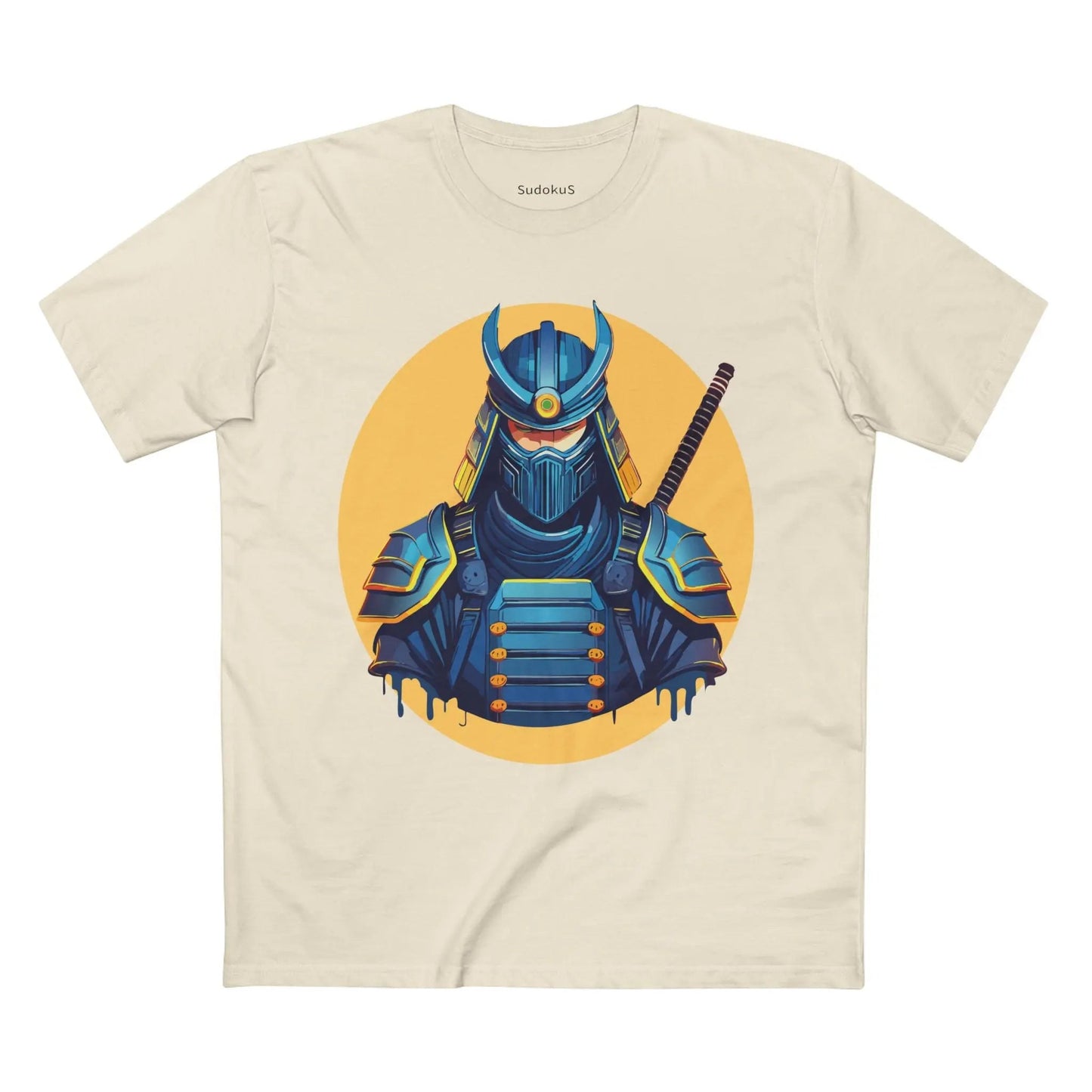 Samurai Graphic Unisex 100 Cotton Staple Tee 11