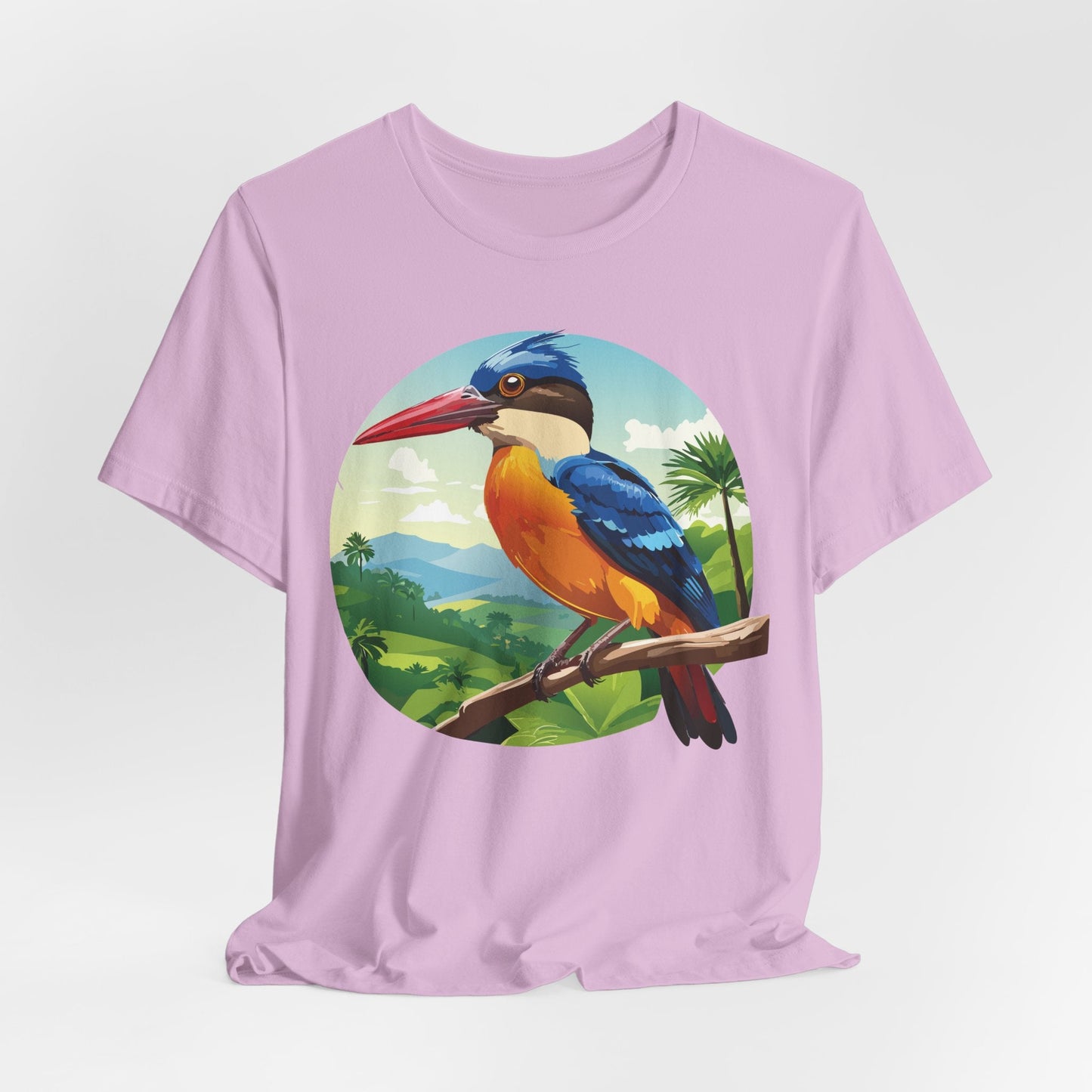Unisex Animal Shirt With Art Design Featuring Wild Animals Jersey Short Sleeve Tee