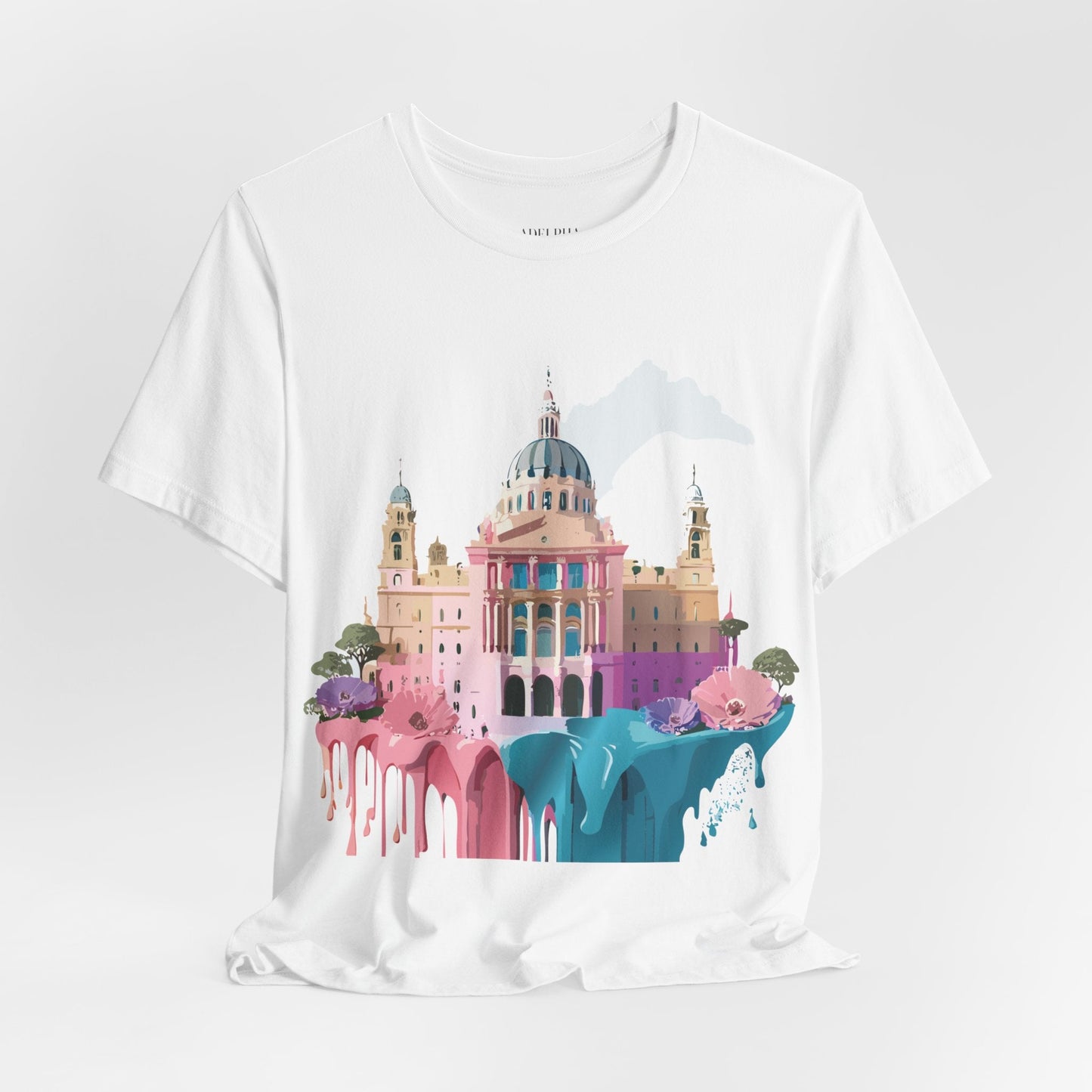 Madrid Tourist Shirt Graphic Tee Unisex Vintage Inspired Adelpha Art Design Tee Collection