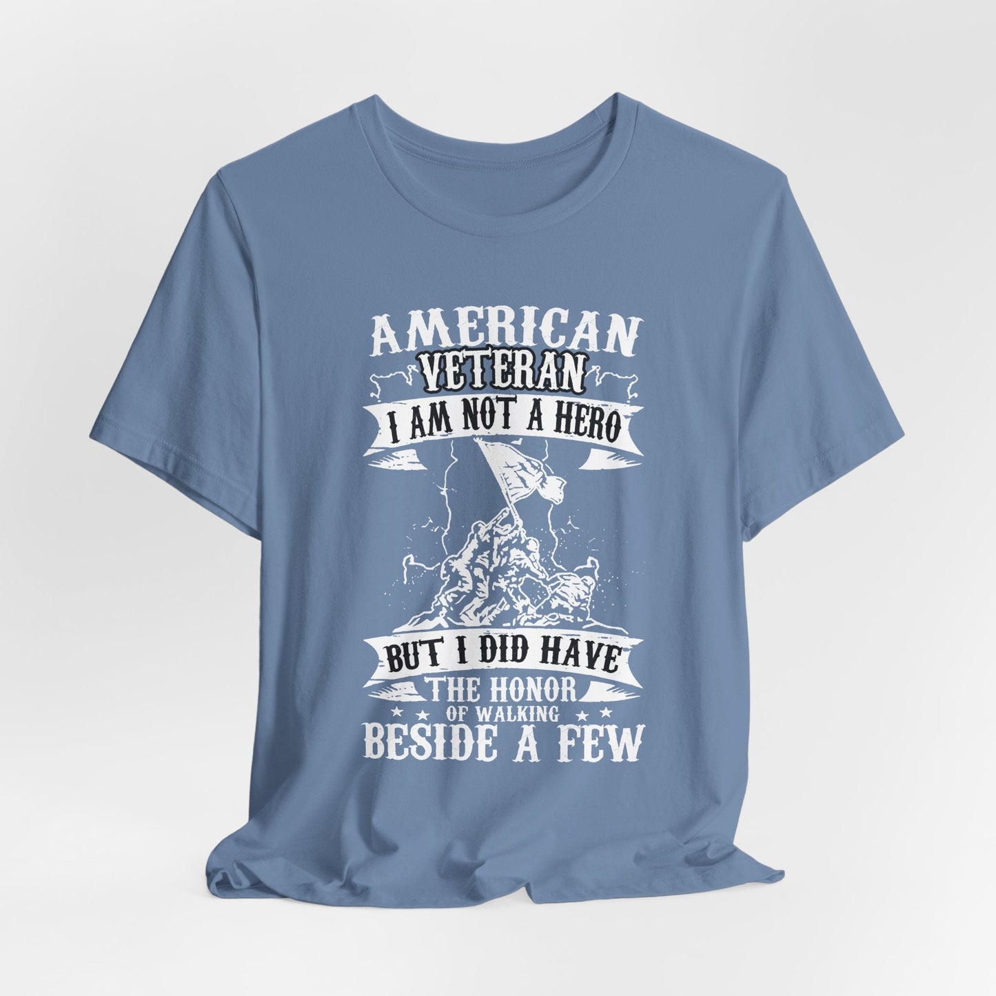 Army Veteran Patriotic Graphic Design Unisex Cotton T-Shirt v53