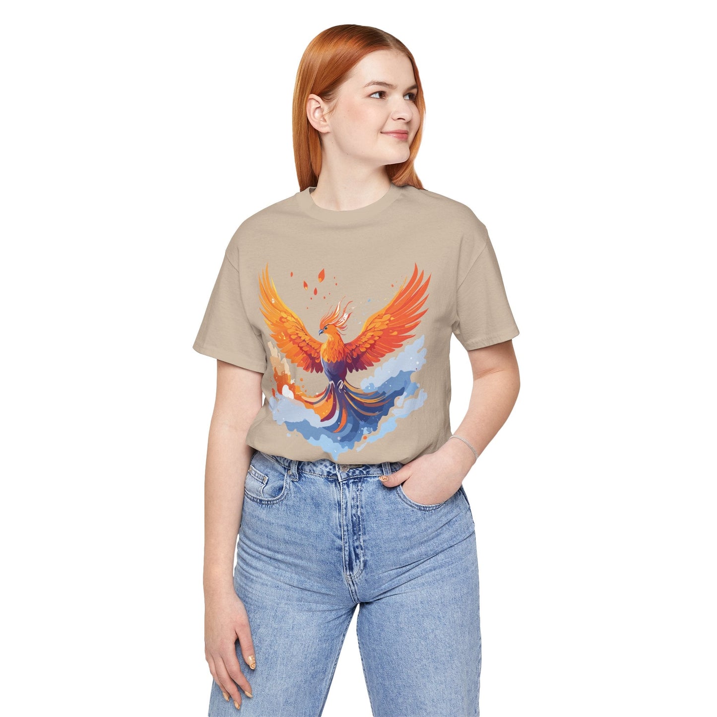 Unisex Animal Shirt With Art Design Graphic Tee Wild Animals Shirt For Everyday Wear