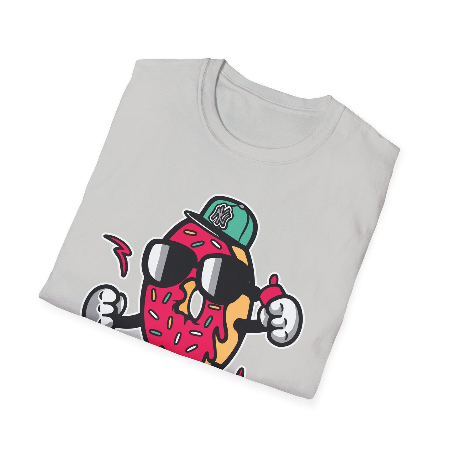 Cartoon T Shirt Animation Tee Funny Art Graphic Shirt Unisex Gildan Softstyle 64000