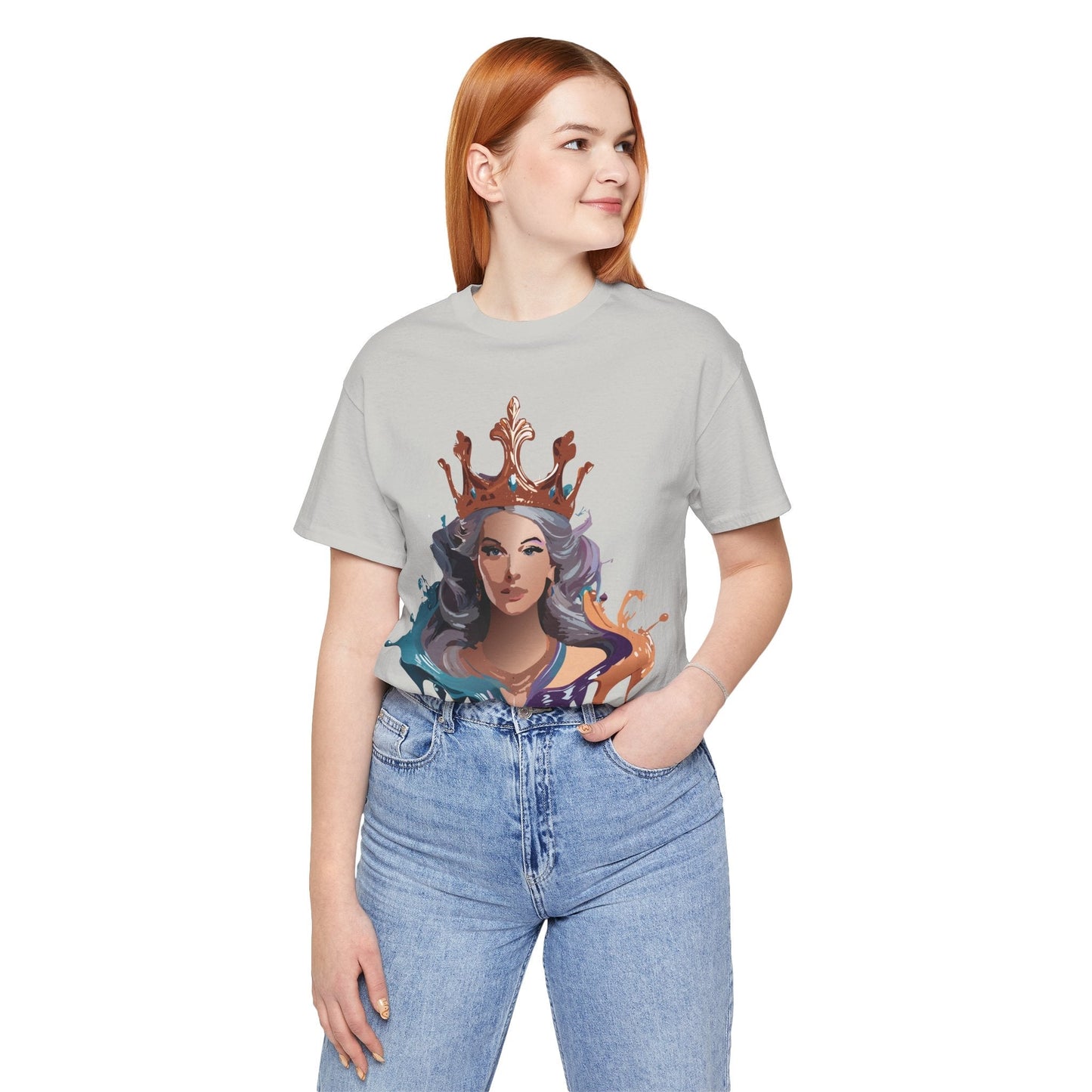 Queen Graphic T Shirt Unisex Adelpha Art Design Tee Premium Quality Jersey Short Sleeve