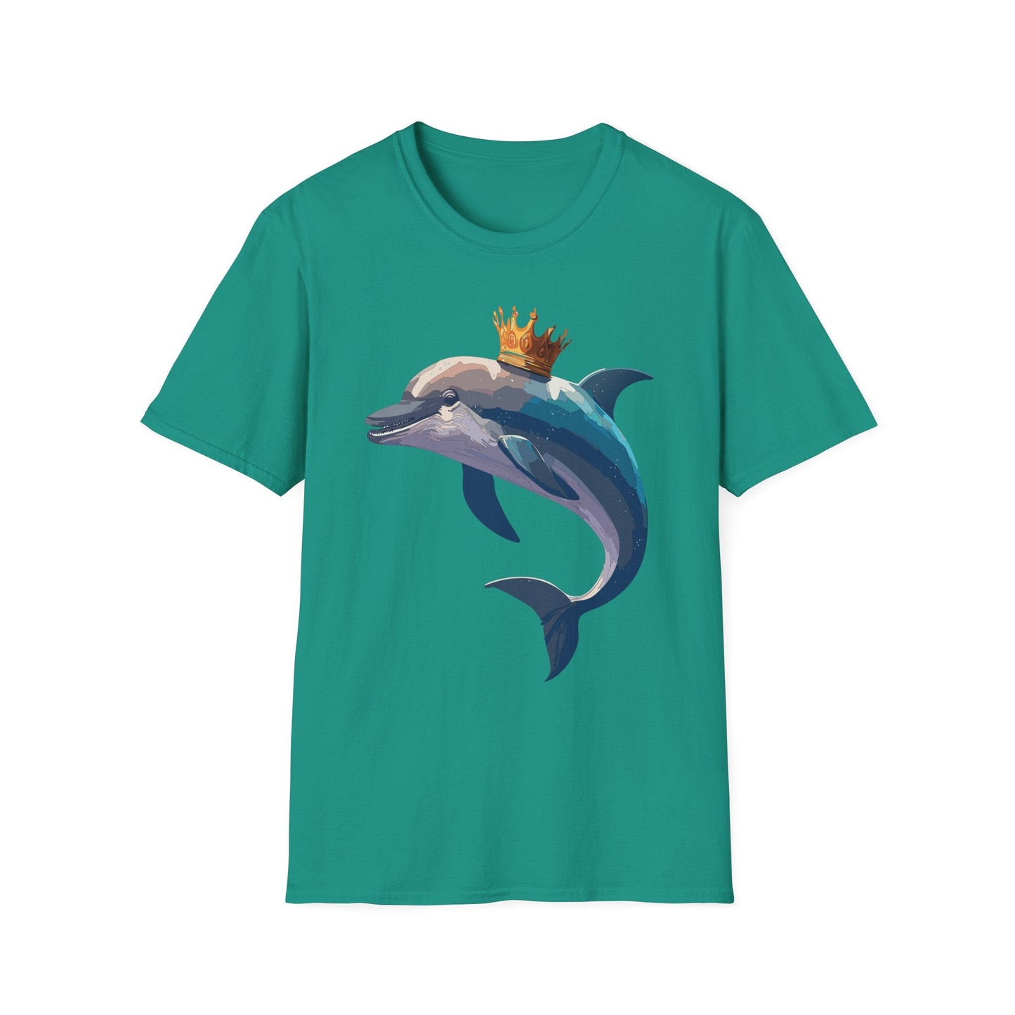 Dolphin Shirts Unisex Gildan Softstyle 64000 100 Percent Cotton Tee For Animal Lovers