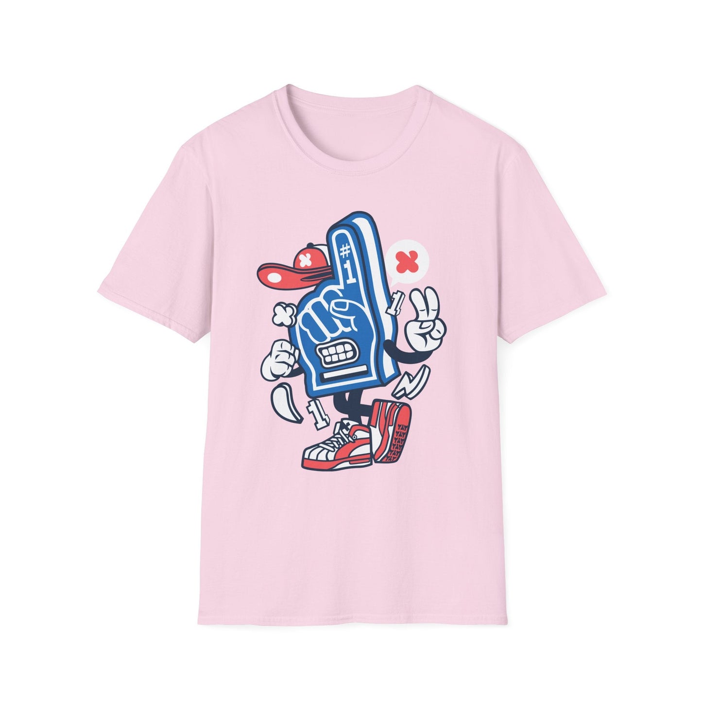 Cartoon T Shirt Animation Tee Unisex Funny Tee Gildan Softstyle 64000 100 Percent Ring Spun Cotton