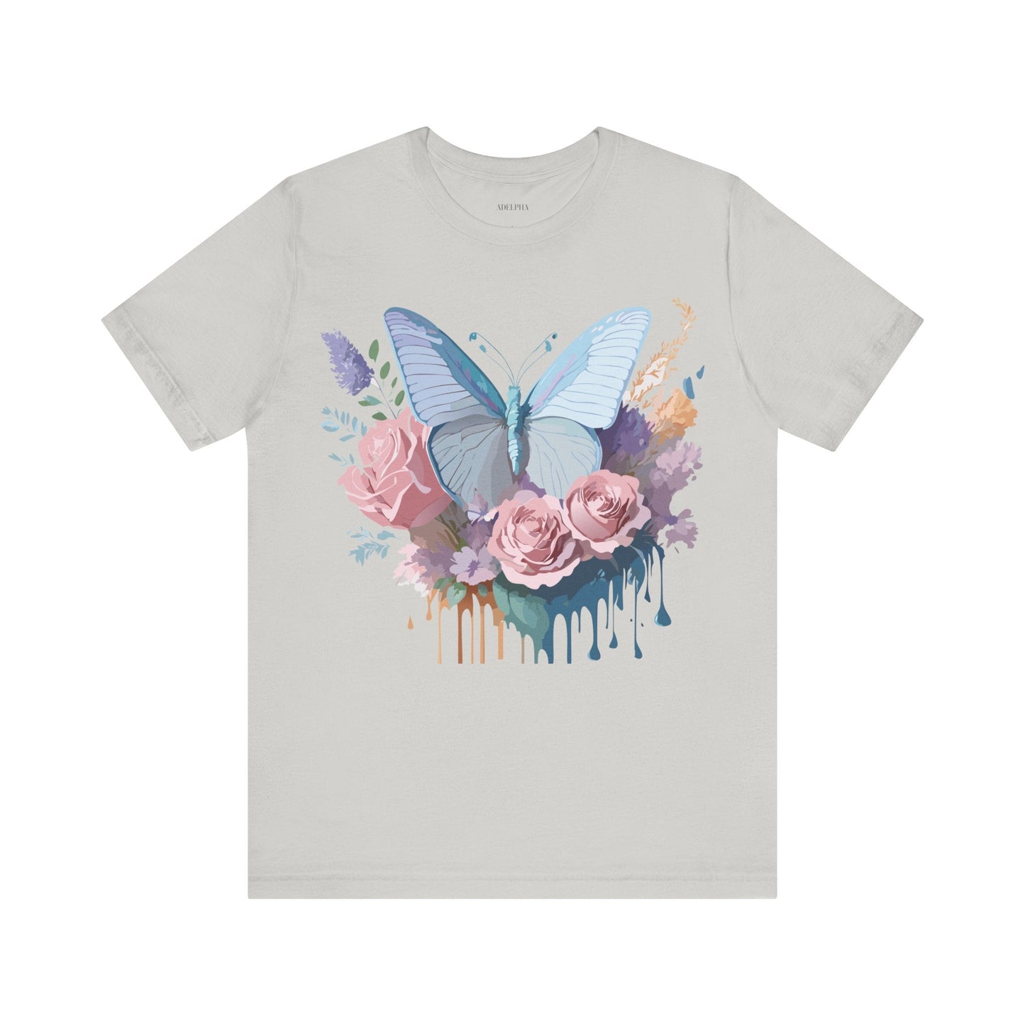 Butterfly Graphic Tee Unisex Jersey Shirt Adelpha Vintage Art Design