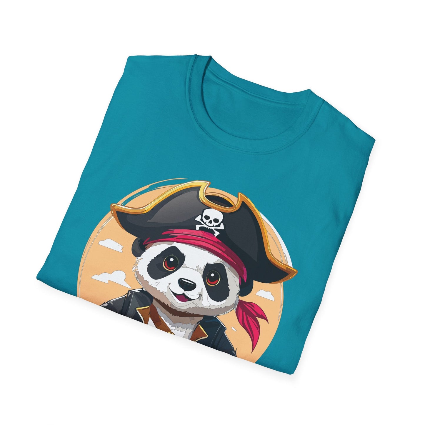 Panda Shirt Unisex T Shirt With Panda Animal Tee Animals Gildan Softstyle 64000 Cotton
