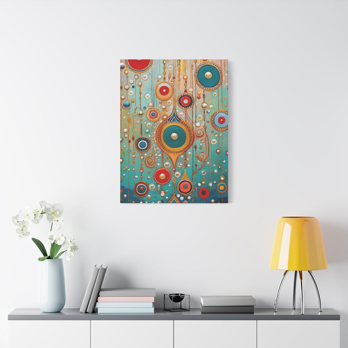 Abstract Oil Painting Print Canvas 20x24,20x30,24x30 24x32,24x36,30x40 32x48,36x48,40x60 Pine-Wood Inner Frame ABS-102