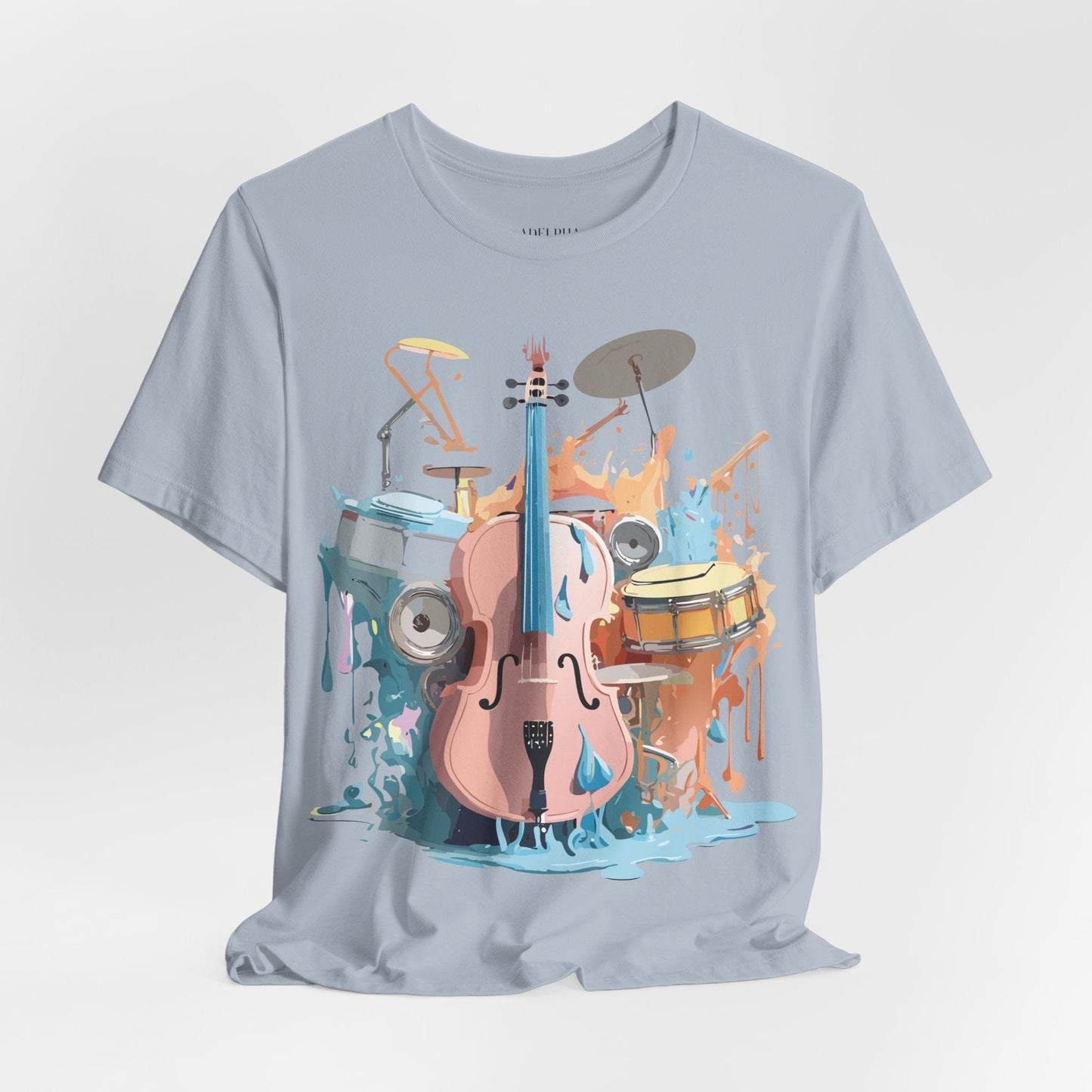 Adelpha Graphic Tee Unisex Short Sleeve Shirt With Vintage Inspired Artwork Design